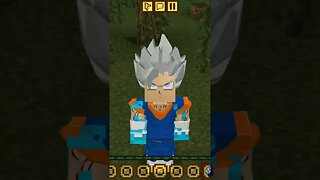 Dragon Ball z no universo do minecraft!!! #viral #minecraft #shorts