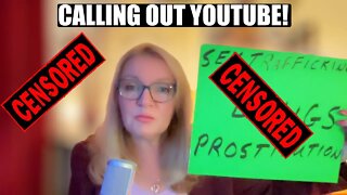 Calling Out YOUTUBE! Why The Censorship? #censorship