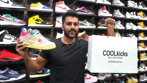 Adam W Goes Shopping For Sneakers with CoolKicks