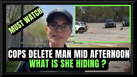 🍁🚔🎥 Another Police Shooting : Cops Hiding Something? Real News Told To Leave. COPS FAILED