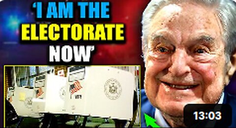 George Soros Caught Boasting All Future Elections Are '100% Rigged'