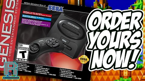 Sega Genesis Mini 2 CONFIRMED!!! Get Yours NOW!!