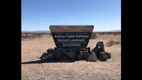 Amboy Crater Hike Feb 25, 2021