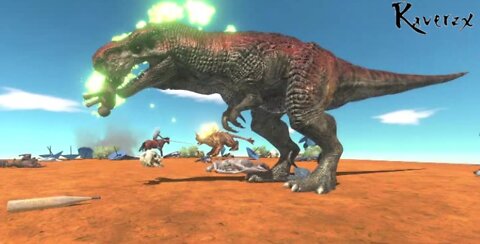 arbs animals revolt battle simulator dinosaurs trex fights vs infernals creatures