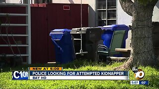 San Diego Police looking for attempted kidnapper