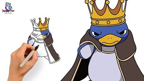 How to Draw Penguin King - The Super Mario Bros. Movie