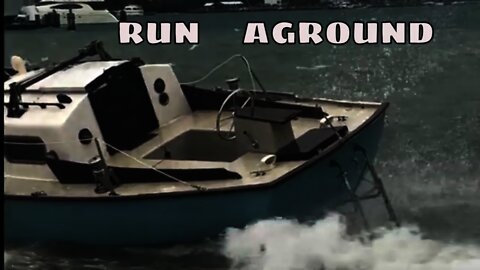 Sailboat Runs Aground In Storm!