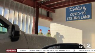 COVID testing increasing before holiday travel