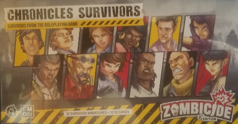 Chronicles Survivors Zombicide Expansion Set (2020, CMON / Guillotine Games) -- What's Inside