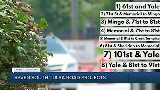 A breakdown on 7 south Tulsa road projects
