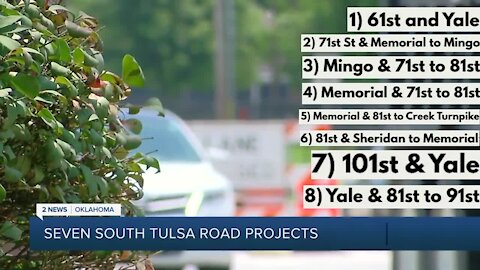 A breakdown on 7 south Tulsa road projects