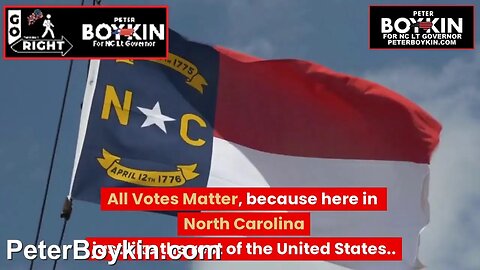 #AllVotesMatter Especially in 2024 Vote Peter Boykin For Lt Governor of NC in 2024 PeterBoykin.com