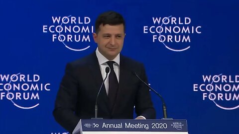 Volodymyr Zelensky: World Economic Forum Speech Clip