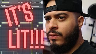 This beat is so LIT!!! (making a beat from scratch in FL STUDIO) Producer Vlog