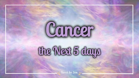 CANCER / WEEKLY TAROT - You're finally freeing yourself of this for good! Overcoming addiction and/or toxicity!