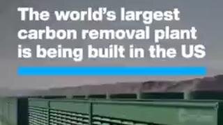 World Economic Forum: The World’s Largest Carbon Removal Plant Is Being Built In The US You Are The