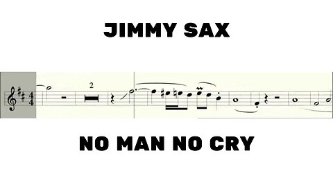 Jimmy Sax - No Man No Cry - Alto Sax