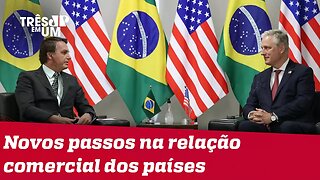 Estados Unidos e Brasil fecham três novos acordos bilaterais