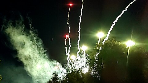 fireworks at the home church Lodi ca