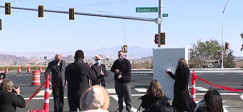 Water Street in Henderson is extended