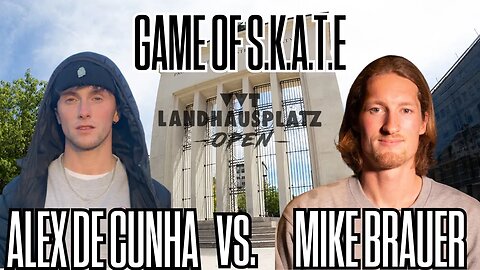 Alex vs. Mike (Landhausplatz game of skate) - Round 1