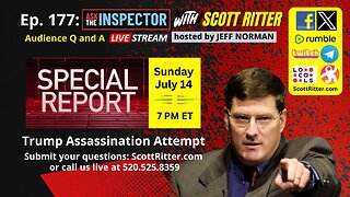 Ask the Inspector Ep. 177 Special Report: Trump Assassination Attempt