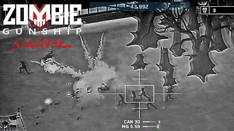 Zombie Gunship Survival | Fight Zombies With An AC130!