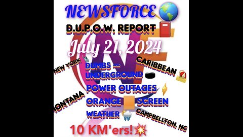 July 21,2024 NEWSFORCE 🌎 D.U.P.O.W REPORT 📕 , (BUT NOTHING IS HAPPENING??)