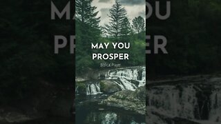 May you PROSPER- Prayer of Faith #shorts