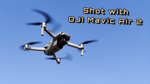 DJI Mavic Air 2 Active Track 3.0 Following Motorcycle 4K