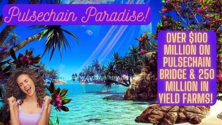 Pulsechain Paradise! Over $100 Million On Pulsechain Bridge & 250 Million In Yield Farms!