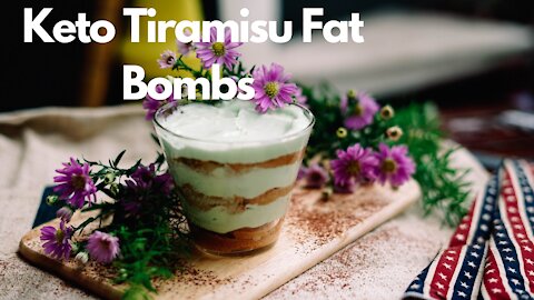 Keto Tiramisu Fat Bombs / Keto Recipe