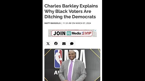 TOP 50 REASONS BLACKS SHOULD VOTE REPUBLICAN (#33) CHARLES BARKLEY