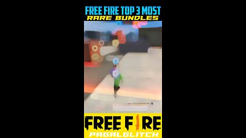 Free fire top rare bundle