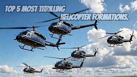 Top 5 Most Thrilling Helicopter Formations.