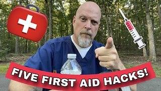 FIVE FIRST AID HACKS! USING EVERYDAY ITEMS TO SOLVE MEDICAL PROBLEMS