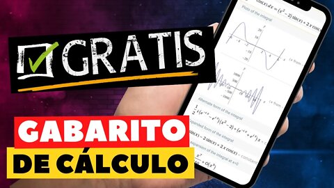 ( GABARITO DE CALCULO ) COMO USAR O WOLFRAM ALPHA | @Professor Theago