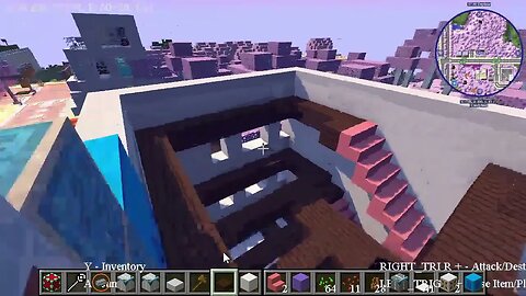 Minecraft: Art Deco South Beach Build 2 in CPC - Episode 6