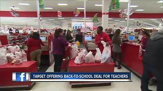 Target offering teachers 15% off school supplies