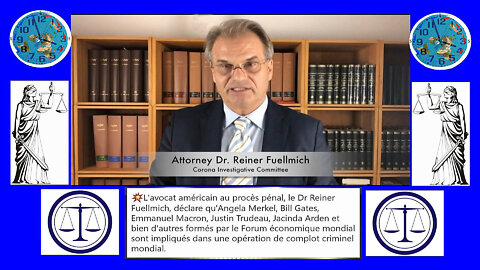 Maître Reiner FUELLMICH accuse nommément Emmanuel MACRON ! (Hd 720)