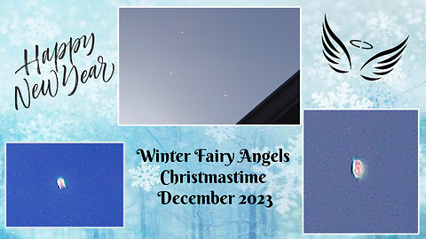 Winter Fairy Angels Christmastime December 2023