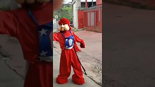 SUPER PULO NINJA COMPLETO DO FOFÃO E HOMEM-ARANHA DANÇANDO NA CARRETA DA ALEGRIA TRIPLO X