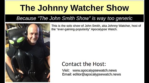 The Johnny Watcher Show: Conspiracy 101: What is Conspiracy Culture?