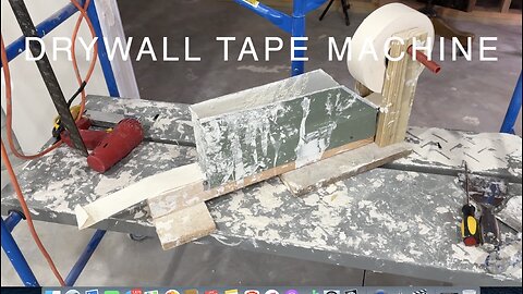 DRYWALL TAPE MACHINE