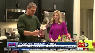 Hobmann festive holiday drinks