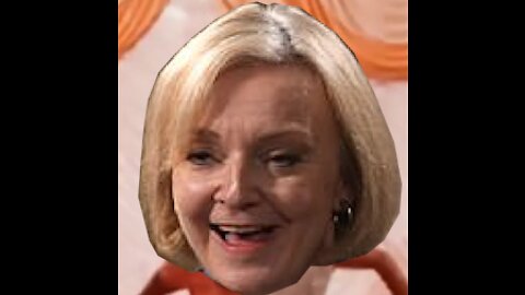 UK Prime Minister Liz Truss enjoying her resignation after only 44 days in office