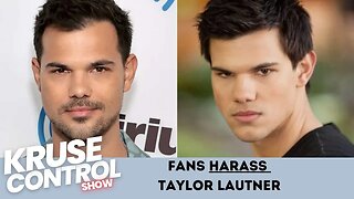 Fans HARASS Taylor Lautner!!