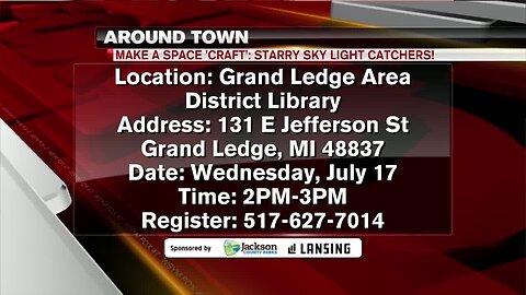 Around Town - Build a Space Craft - Grand Ledge Area District Library - 7/16/19