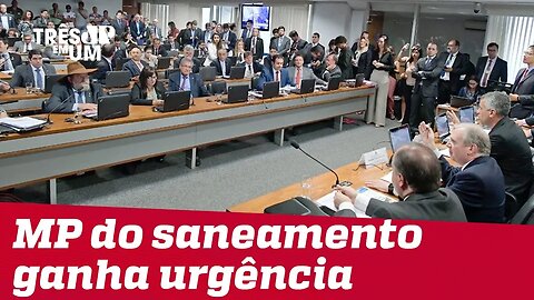 Após perder validade, MP do saneamento básico ganha urgência no Senado