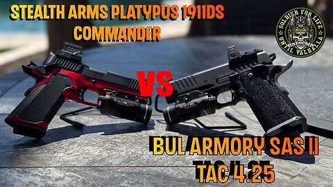 Stealth Arms Platypus vs Bul Armory SAS II Tac 4.25